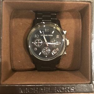 Black Michael Kors watch